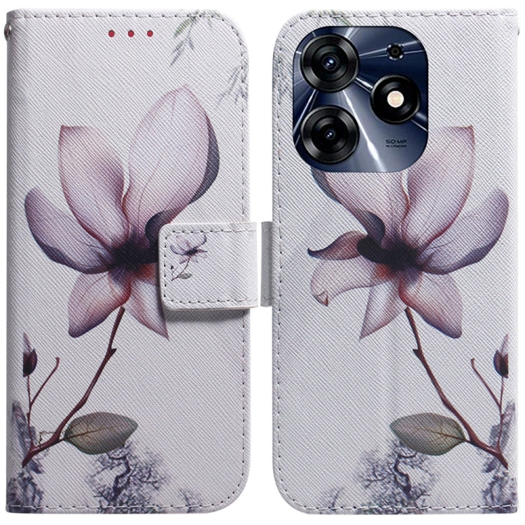 Coloured Drawing Flip Leather Phone Case, For Tecno Spark 10 / Spark 10C, For Tecno Spark 10 Pro