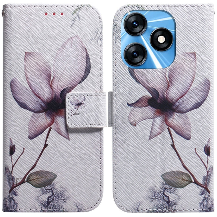 Coloured Drawing Flip Leather Phone Case, For Tecno Spark 10 / Spark 10C, For Tecno Spark 10 Pro