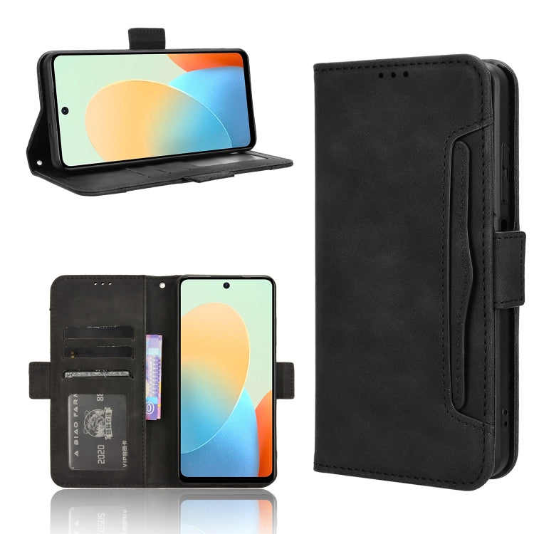 Skin Feel Calf Texture Card Slots Leather Phone Case, For Tecno Spark 20 4G KJ5, For Tecno Pova 5 Pro, For Tecno Pova Neo 3, For Tenco Pova 5 4G