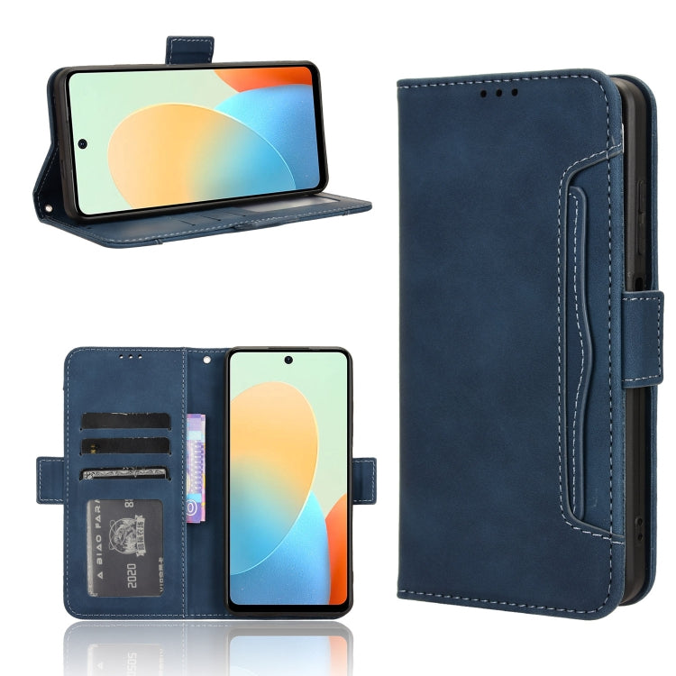 Skin Feel Calf Texture Card Slots Leather Phone Case, For Tecno Spark 20 4G KJ5, For Tecno Pova 5 Pro, For Tecno Pova Neo 3, For Tenco Pova 5 4G