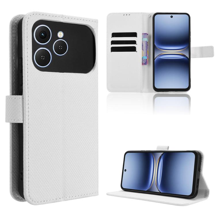 Diamond Texture Leather Phone Case, For Tecno Pova Curve 5G, For Tecno Camon 40 Pro 4G / 5G, For Tecno Camon 40 Premier 5G, For Tecno Camon 40 4G