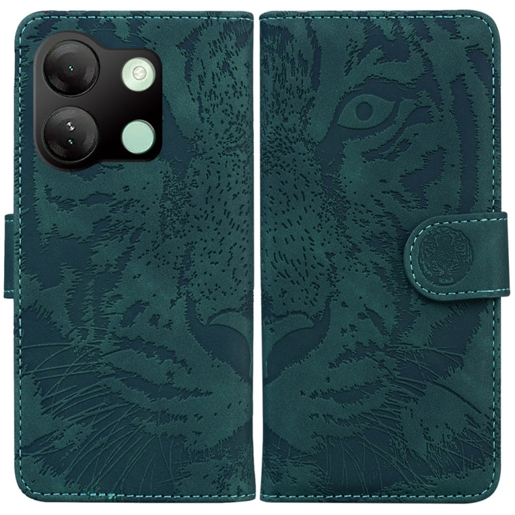 Tiger Embossing Pattern Flip Leather Phone Case, For Infinix Note 40 4G, For Infinix Hot 40 / 40 Pro, For Infinix Smart 7 India/7 Plus, For Infinix Smart 7 HD