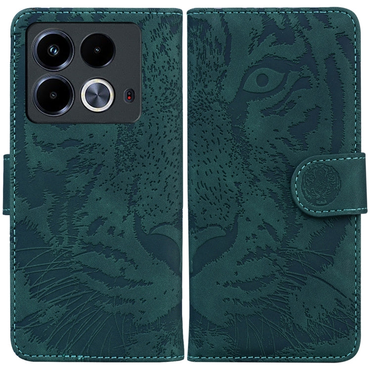 Tiger Embossing Pattern Flip Leather Phone Case, For Infinix Note 40 4G, For Infinix Hot 40 / 40 Pro, For Infinix Smart 7 India/7 Plus, For Infinix Smart 7 HD