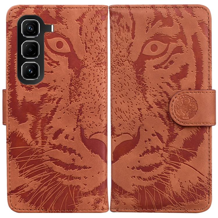 Tiger Embossing Pattern Flip Leather Phone Case, For Infinix Hot 50 Pro+ 4G, For Infinix Hot 50 4G, For Infinix Hot 50 5G, For Infinix Zero 40 4G / 5G