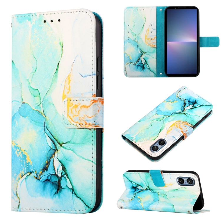 PT003 Marble Pattern Flip Leather Phone Case, For Sony Xperia 10 VI, For Sony Xperia 1 VI, For Sony Xperia 5 VI, For Sony Xperia 5 V