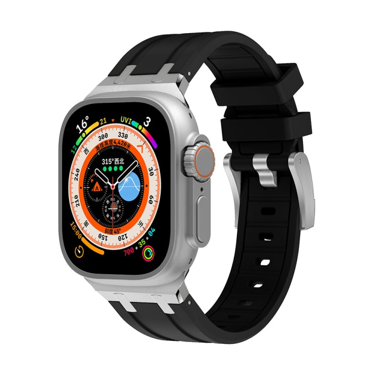 AP Silicone Watch Band, For Apple Watch SE 44mm