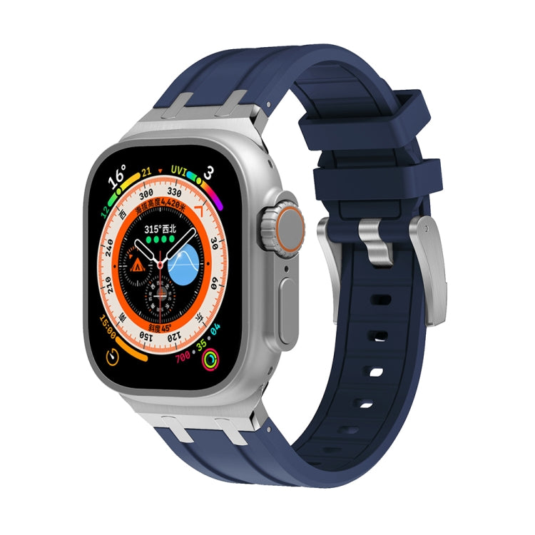 AP Silicone Watch Band, For Apple Watch SE 44mm