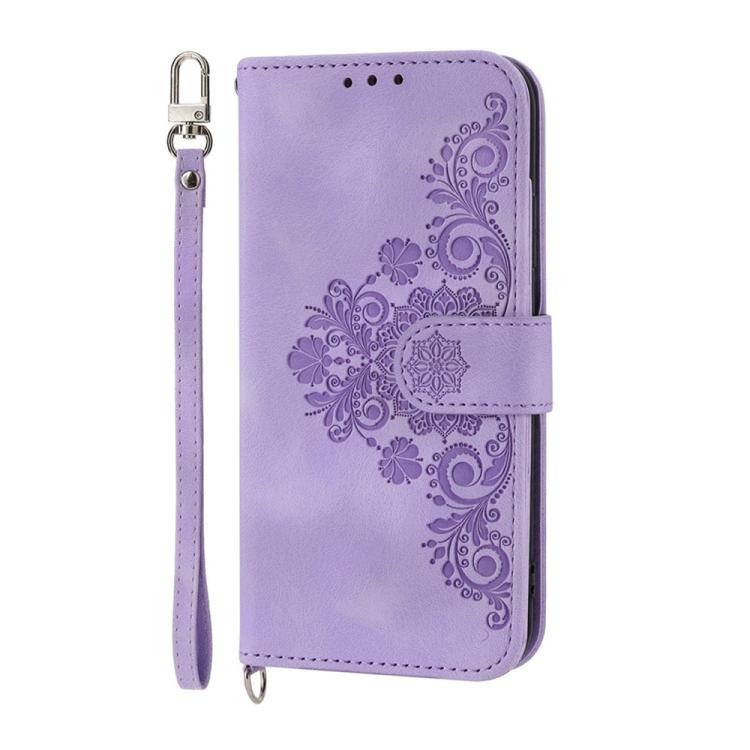 Skin Feel Flowers Embossed Wallet Leather Phone Case, For Huawei Enjoy 90 / Enjoy 90 Plus / nova Y74, For Huawei nova 14 Ultra, For Huawei nova 14 Pro, For Huawei nova 14