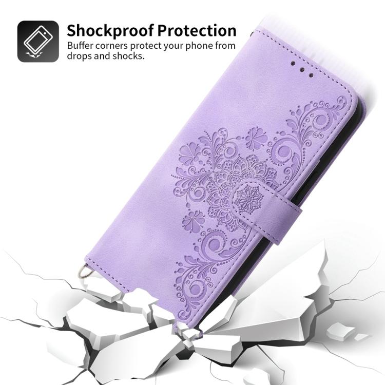 Skin Feel Flowers Embossed Wallet Leather Phone Case, For Honor 300 Pro / 300 Ultra, For Honor X60i, For Honor X6b, For Honor 200 Lite Global