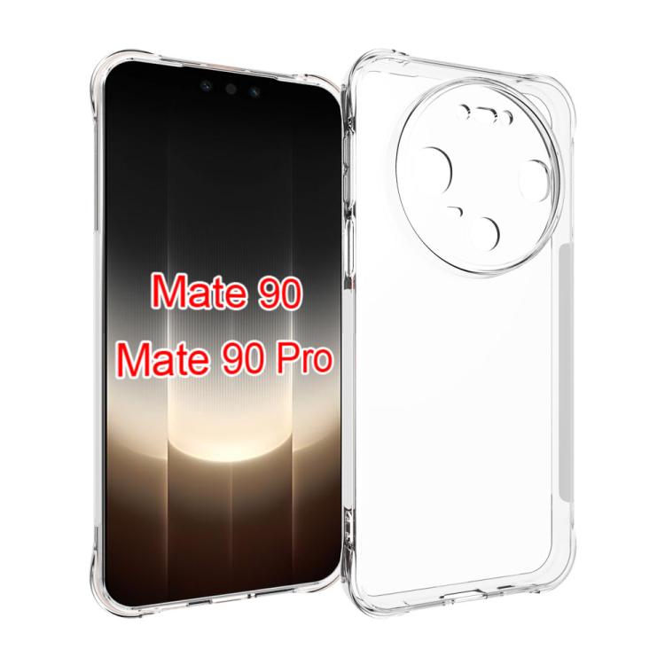 Shockproof Non-slip Thickening TPU Phone Case, For Huawei Pura 90 Pro Max / Pura 90 Ultra, For Huawei Pura 90 Pro, For Huawei Mate 80 Pro Max, For Huawei Mate 80 / 80 Pro, For Huawei Mate 70 Air 5G, For Huawei Pura 80 Pro 5G, For Huawei Pura 80 5G     ...