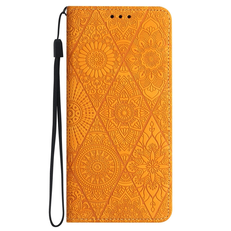 Ethnic Embossed Adsorption Leather Phone Case, For Samsung Galaxy A22 5G, For Samsung Galaxy A23, For Samsung Galaxy A24 4G, For Samsung Galaxy A32 4G