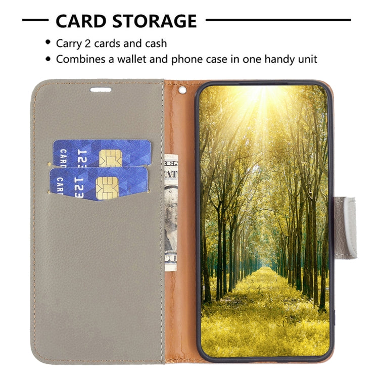 Litchi Texture Pure Color Leather Phone Case, For Xiaomi Redmi Note 13 Pro+ 5G, For Xiaomi Redmi Note 13 Pro 5G