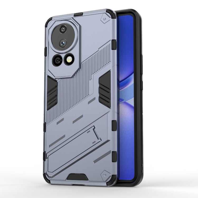 Punk Armor 2 in 1 PC + TPU Phone Case with Holder, For Huawei Pura 70, For Huawei nova 11 SE, For Huawei nova 12 Pro