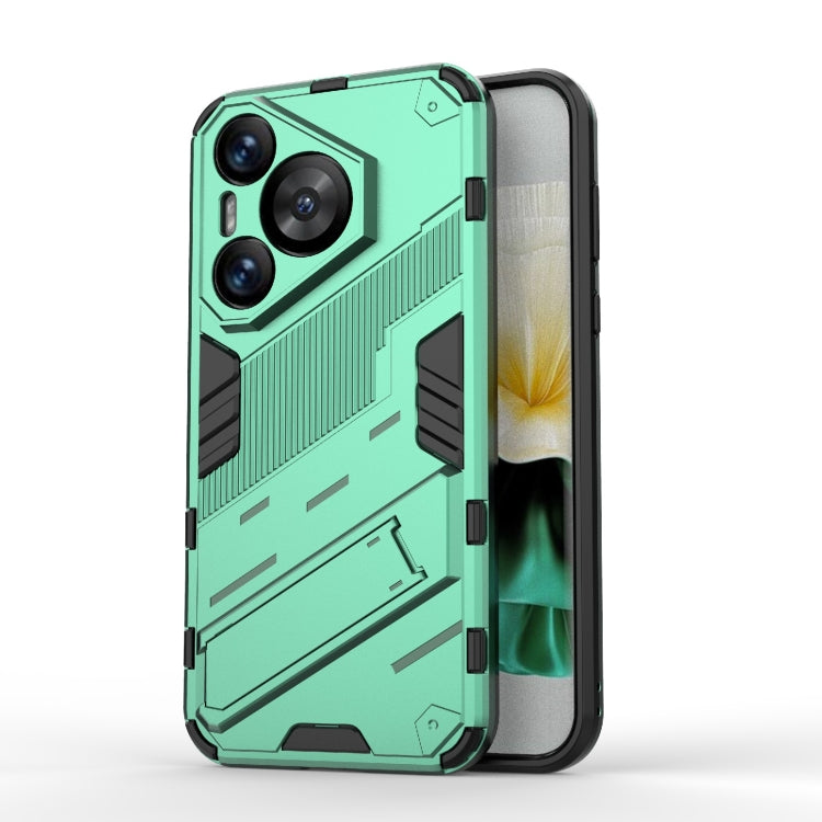 Punk Armor 2 in 1 PC + TPU Phone Case with Holder, For Huawei Pura 70, For Huawei nova 11 SE, For Huawei nova 12 Pro