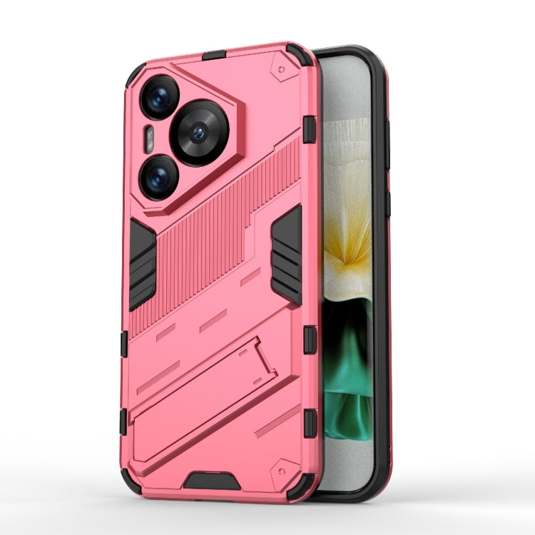 Punk Armor 2 in 1 PC + TPU Phone Case with Holder, For Huawei Pura 70, For Huawei nova 11 SE, For Huawei nova 12 Pro