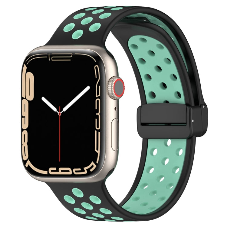 Magnetic Buckle Silicone Watch Band, For Apple Watch SE 2022 44mm