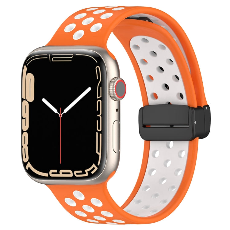 Magnetic Buckle Silicone Watch Band, For Apple Watch 5 40mm
