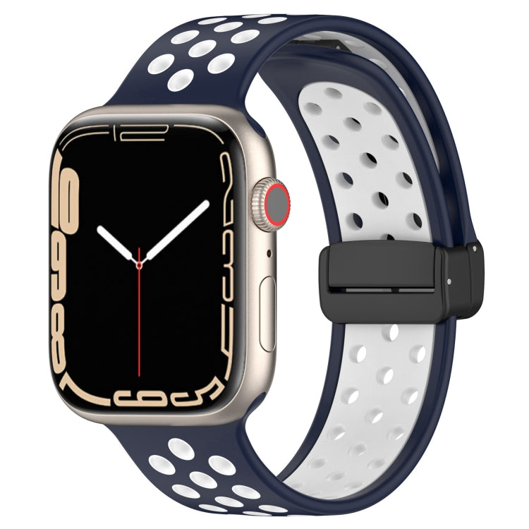 Magnetic Buckle Silicone Watch Band, For Apple Watch 3 38mm