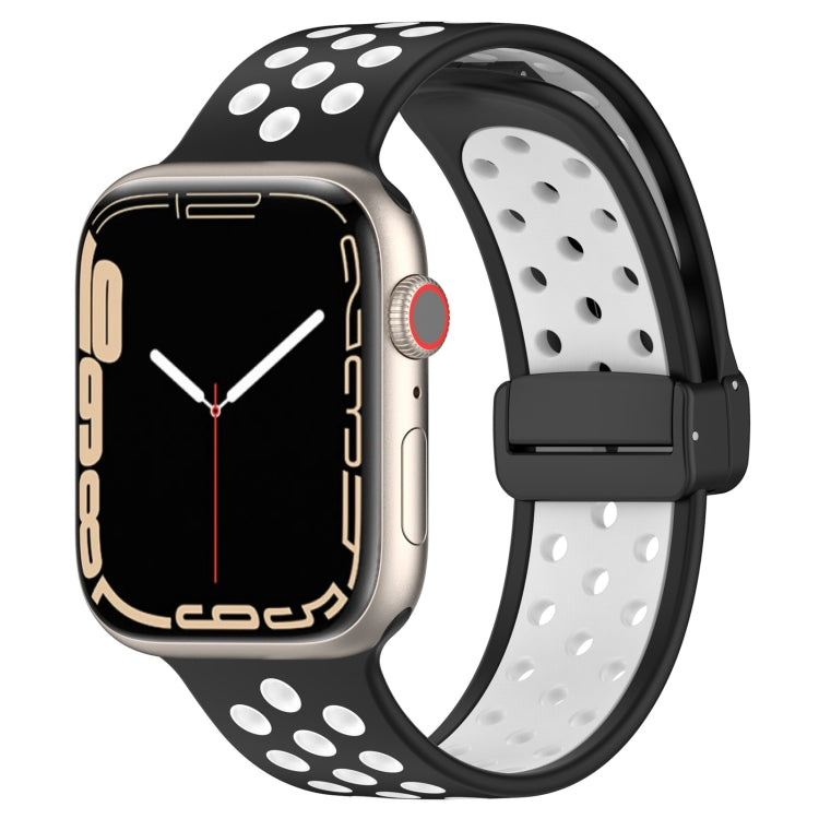 Magnetic Buckle Silicone Watch Band, For Apple Watch 3 38mm