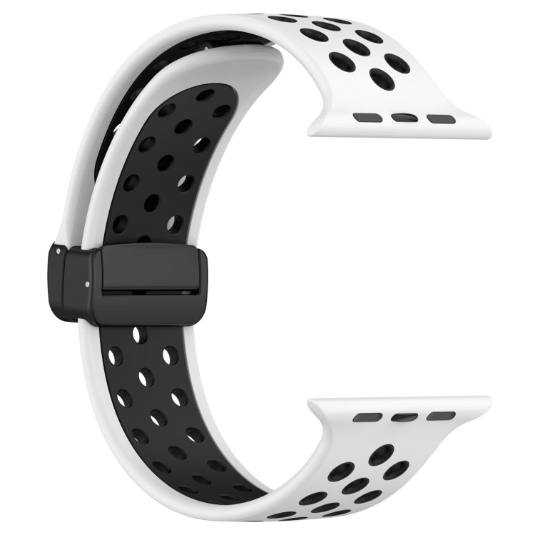 Magnetic Buckle Silicone Watch Band, For Apple Watch SE 2023 44mm