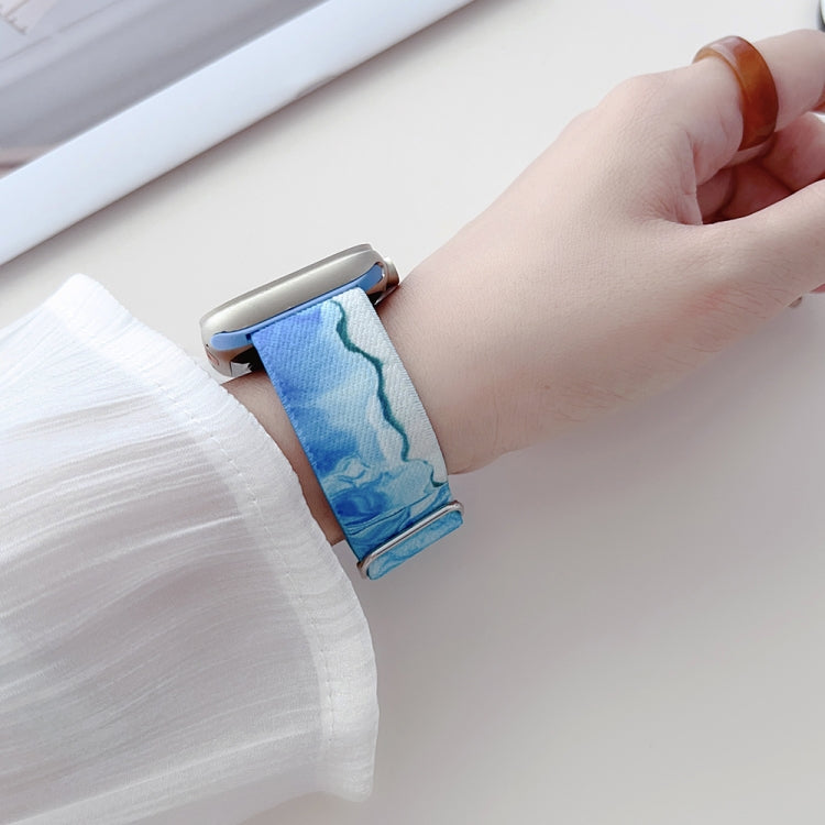 Painted Pattern Nylon Replacement Watch Band, For Apple Watch 3 42mm, For Apple Watch 2 42mm, For Apple Watch 2 38mm