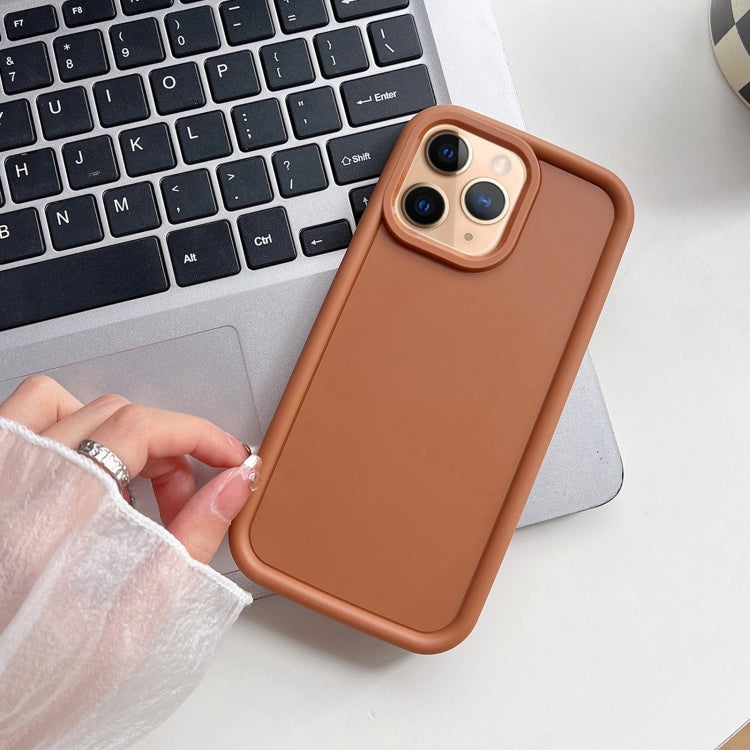 Shockproof Frame Frosted TPU Phone Case, For iPhone 11, For iPhone 11 Pro, For iPhone X / XS, For iPhone XR