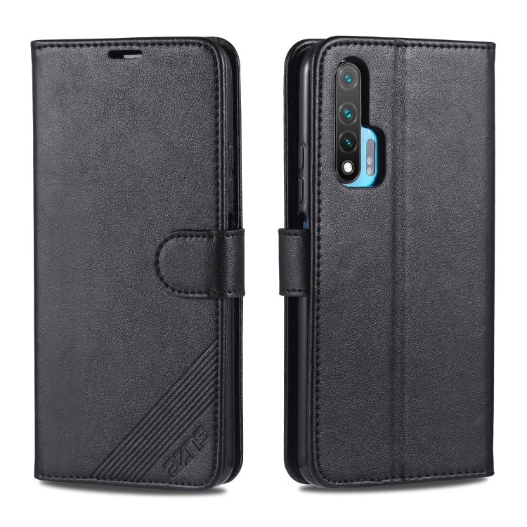 AZNS Sheepskin Texture Horizontal Flip Leather Case with Holder & Card Slots & Wallet, For Huawei Mate 20 / 20X, For Huawei Mate 20 Pro, For Huawei Mate 30 Lite / Nova 5i Pro, For Huawei Mate 30 / Mate 30 Pro, For Huawei Nova 5 / 5 Pro                 ...