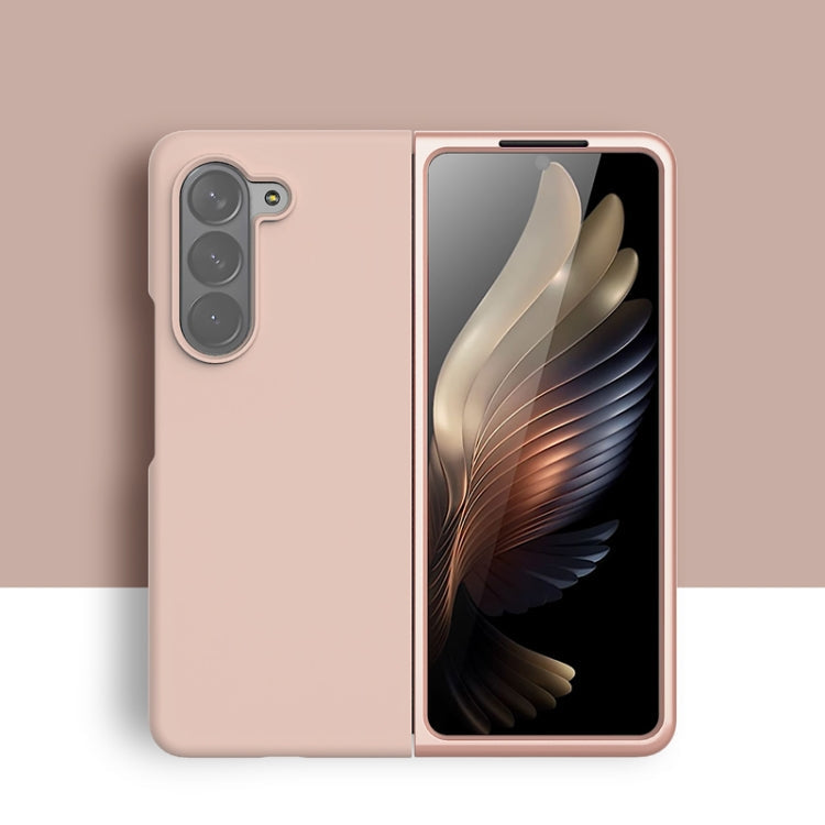 Silicone Skin Feel Folding Phone Case, For Samsung Galaxy Z Fold6, For Samsung Galaxy Z Fold5