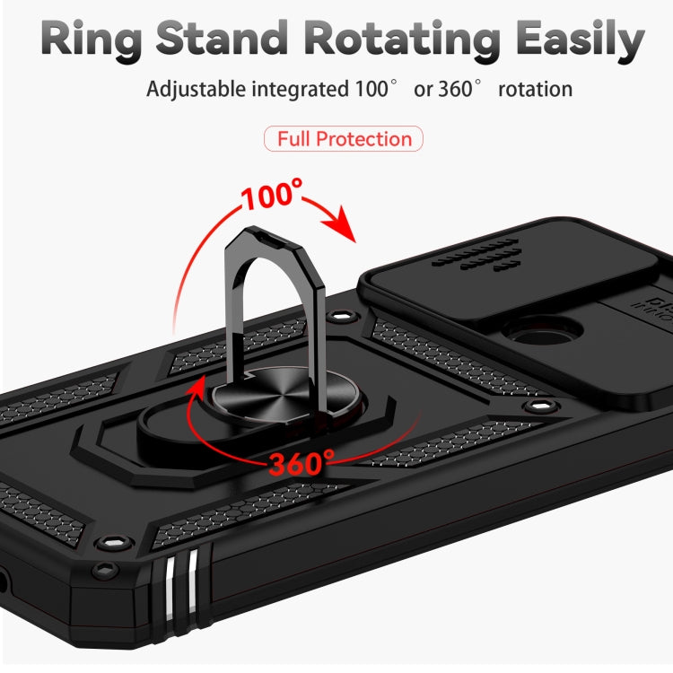 Sliding Camshield Holder Phone Case, For Xiaomi Redmi 10A, For Xiaomi Redmi 10C, For Xiaomi Redmi Note 11E