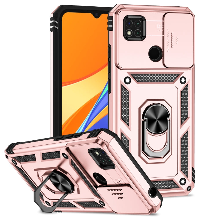 Sliding Camshield Holder Phone Case, For Xiaomi Redmi 10A, For Xiaomi Redmi 10C, For Xiaomi Redmi Note 11E