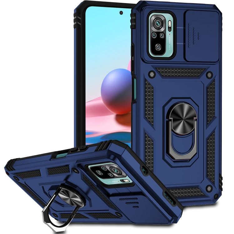 Sliding Camshield Holder Phone Case, For Xiaomi Redmi Note 10 Pro, For Xiaomi Redmi Note 10, For Xiaomi Poco X3