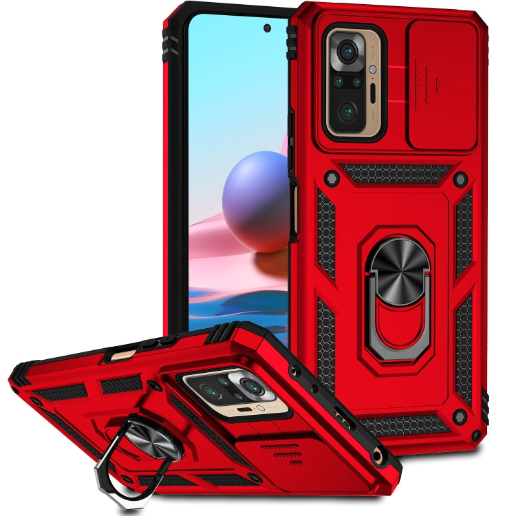 Sliding Camshield Holder Phone Case, For Xiaomi Redmi Note 10 Pro, For Xiaomi Redmi Note 10, For Xiaomi Poco X3