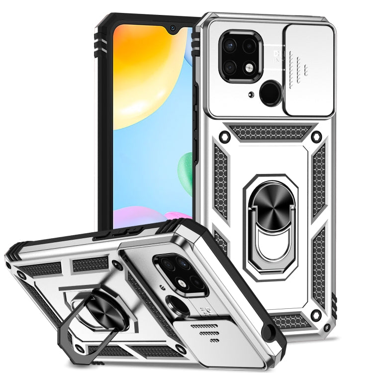 Sliding Camshield Holder Phone Case, For Xiaomi Redmi 10A, For Xiaomi Redmi 10C, For Xiaomi Redmi Note 11E