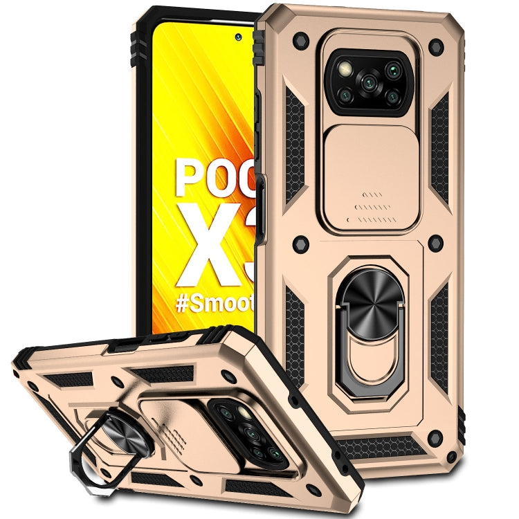 Sliding Camshield Holder Phone Case, For Xiaomi Redmi Note 10 Pro, For Xiaomi Redmi Note 10, For Xiaomi Poco X3