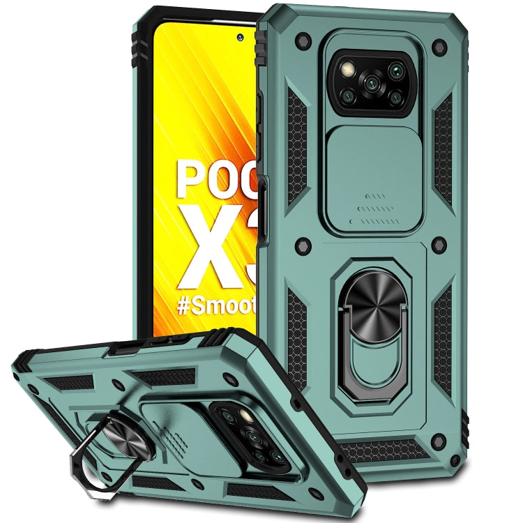 Sliding Camshield Holder Phone Case, For Xiaomi Redmi Note 10 Pro, For Xiaomi Redmi Note 10, For Xiaomi Poco X3