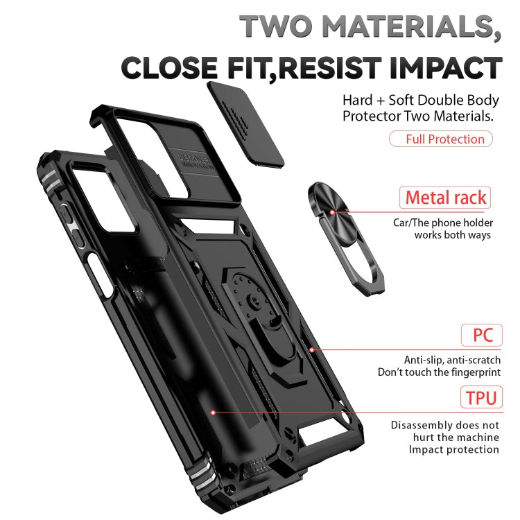 Sliding Camshield Holder Phone Case, For Xiaomi Redmi Note 12 5G, For Xiaomi 13 Pro, For Xiaomi 13