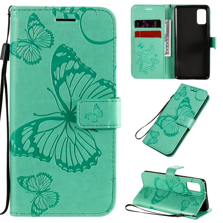 3D Butterflies Embossing Pattern Horizontal Flip Leather Case with Holder & Card Slot & Wallet, For Samsung Galaxy A41, For Samsung Galaxy A51 5G, For Samsung Galaxy A71 5G