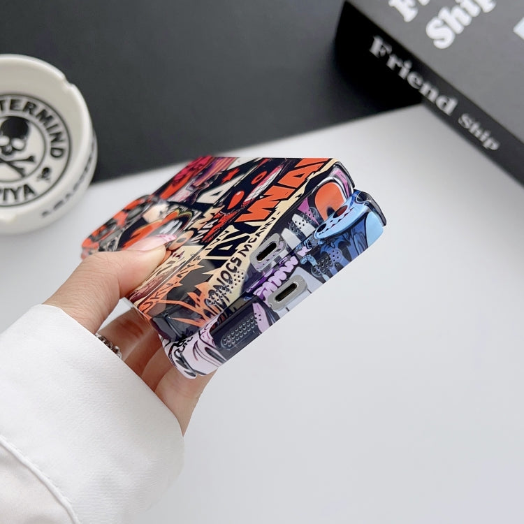 Painted Pattern Precise Hole PC Phone Case, For iPhone 13