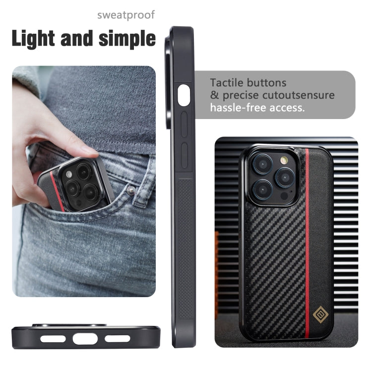 LC.IMEEKE 3 in 1 Carbon Fiber Texture Shockproof Phone Case, For iPhone XS Max, For iPhone X, For iPhone 7 Plus / 8 Plus