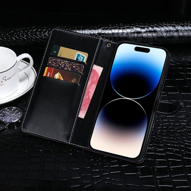 idewei Crocodile Texture Leather Phone Case, For Xiaomi Redmi Note 13 Pro+ 5G, For Xiaomi Redmi Note 13 Pro 5G, For Xiaomi Redmi 12 4G, For Xiaomi Poco F5 5G, For Xiaomi Poco F5 Pro 5G, For Xiaomi Redmi Note 12S, For Xiaomi Redmi Note 12 4G Global