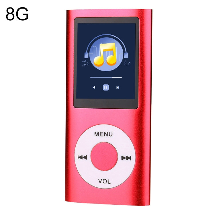 1.8 inch TFT Screen Metal MP4 Player, With 8G TF Card+Earphone+Cable, With 16G TF Card+Earphone+Cable, With Earphone+Cable