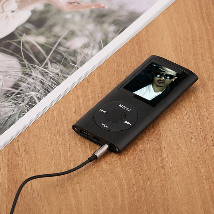 1.8 inch TFT Screen Metal MP4 Player, With 8G TF Card+Earphone+Cable, With 16G TF Card+Earphone+Cable, With Earphone+Cable