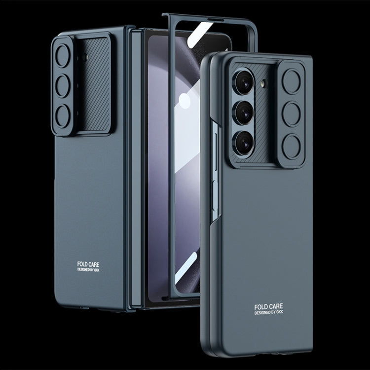 GKK Integrated Ultra-thin Sliding Camshield Flip Phone Case, For Samsung Galaxy Z Fold5