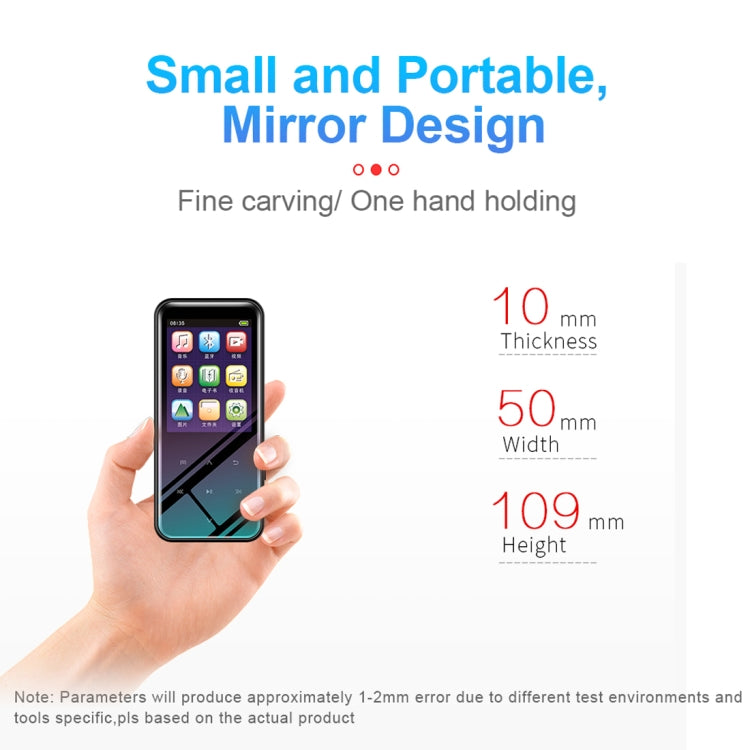M15 Multi-function Smart Voice Recorder MP3 Hifi Sound Music Player Walkman, Bluetooth Version, 4GB, 8GB, 16GB, 32GB