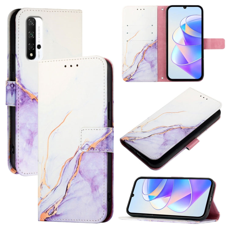 PT003 Marble Pattern Flip Leather Phone Case, For Honor 20 lite / 10i / 20e, For Honor 20 / 20 Pro / 20S, For Honor 9X 4G Global / Huawei Enjoy 10 Plus
