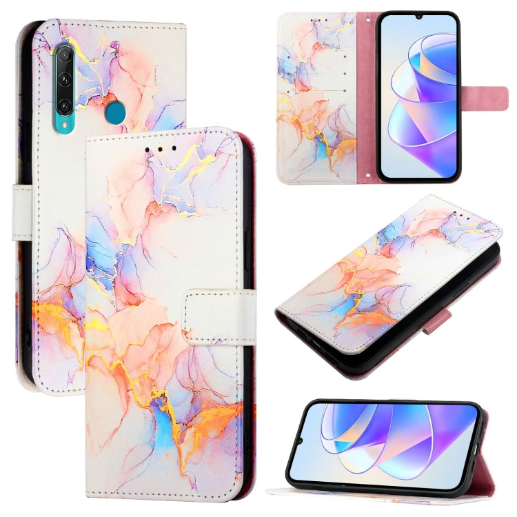 PT003 Marble Pattern Flip Leather Phone Case, For Honor 20 lite / 10i / 20e, For Honor 20 / 20 Pro / 20S, For Honor 9X 4G Global / Huawei Enjoy 10 Plus