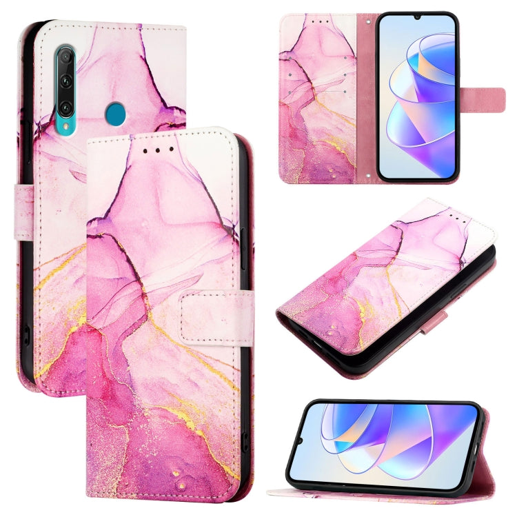 PT003 Marble Pattern Flip Leather Phone Case, For Honor 20 lite / 10i / 20e, For Honor 20 / 20 Pro / 20S, For Honor 9X 4G Global / Huawei Enjoy 10 Plus