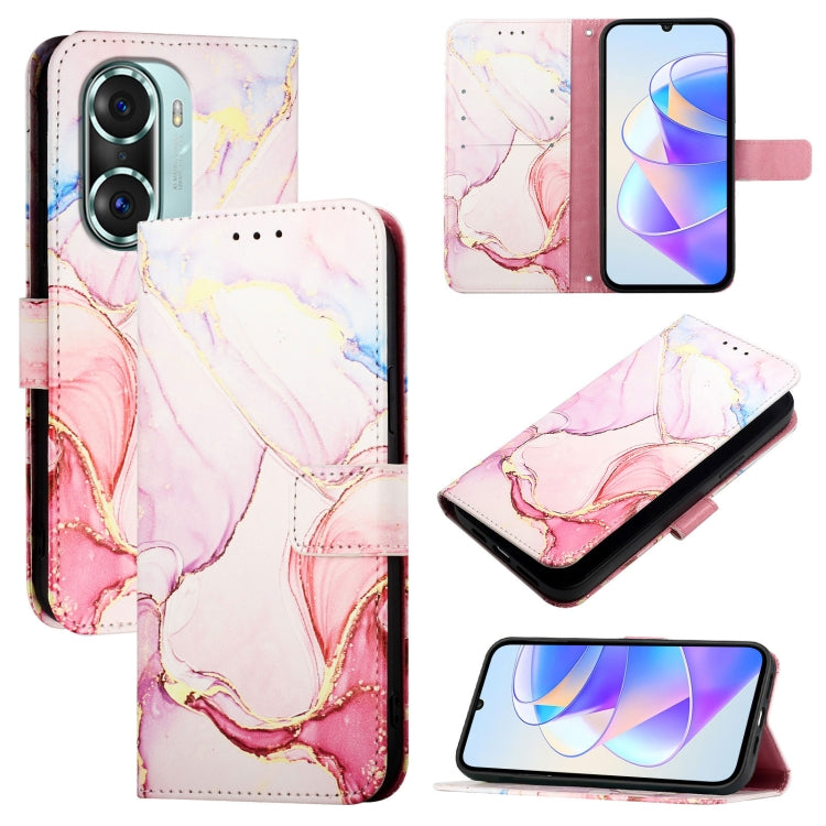 PT003 Marble Pattern Flip Leather Phone Case, For Honor 70, For Honor X8 4G / X30i / Play6T Pro, For Honor 60 SE, For Honor 60 Pro