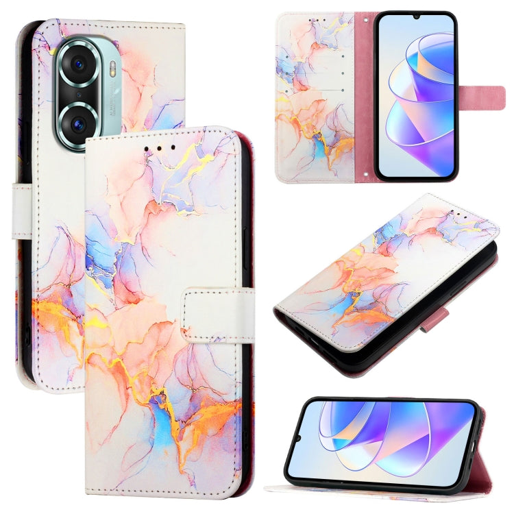 PT003 Marble Pattern Flip Leather Phone Case, For Honor 70, For Honor X8 4G / X30i / Play6T Pro, For Honor 60 SE, For Honor 60 Pro