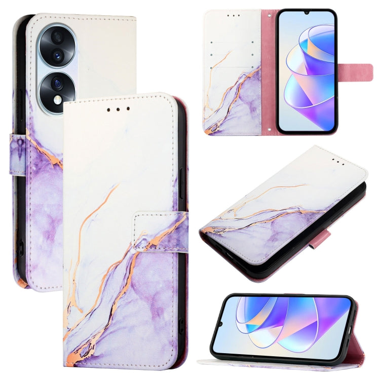 PT003 Marble Pattern Flip Leather Phone Case, For Honor 70, For Honor X8 4G / X30i / Play6T Pro, For Honor 60 SE, For Honor 60 Pro